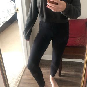 lululemon leggings size 4 black